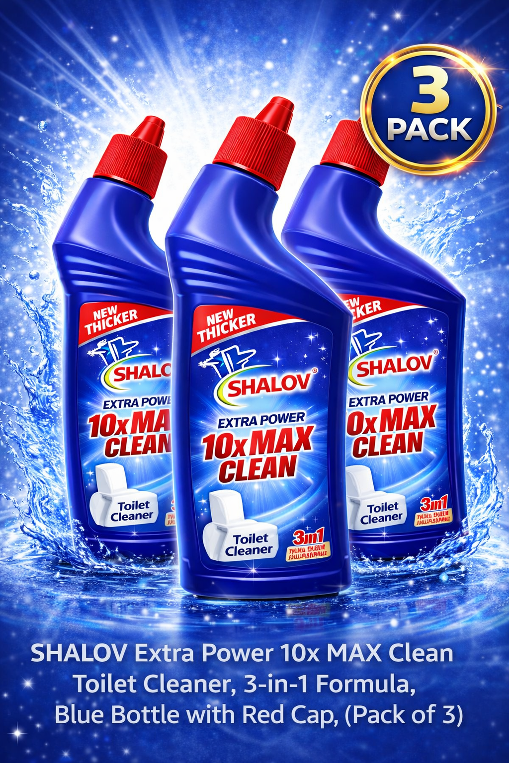 Toilet Cleaner (pack of 3) 500mL